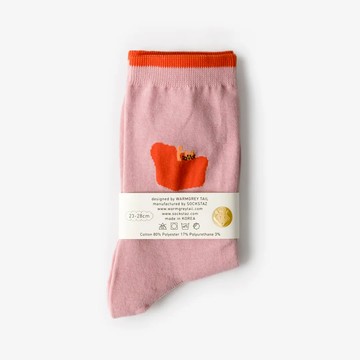 韓國 WARMGREY TAIL 聯名中長襪 沙發貓