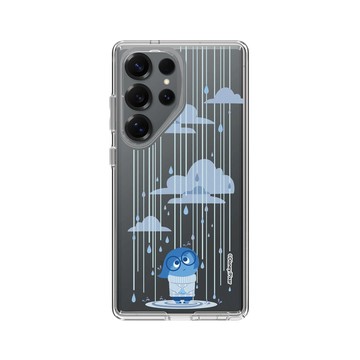 Galaxy S25 Ultra Clear 透明 - 迪士尼-皮克斯 PIXAR - 腦筋急轉彎 - 憂憂