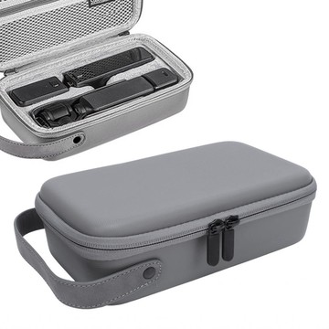 動作攝像頭攜帶盒網眼口袋防護袋軟襯裡PU皮革用於戶外