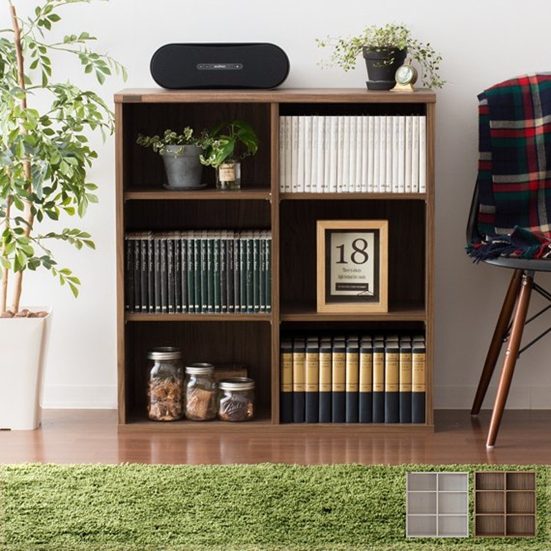 リビング 収納 収納棚 ラック 収納 木製 おしゃれ 本棚 オープンラック 本収納 シェルフ ディスプレイラック 多目的ラック ホワイト ブラウン 通販 Lineポイント最大0 5 Get Lineショッピング