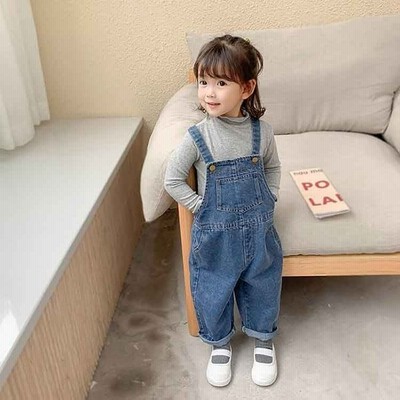 パンツ キッズ サロペット オーバーオール オールインワン ボトムス 女の子 ベビー 子供服 大きいサイズ Kids春秋 人気 通販 Lineポイント最大get Lineショッピング