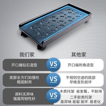可移動滑輪機箱架子家用辦公簡約托架置森生