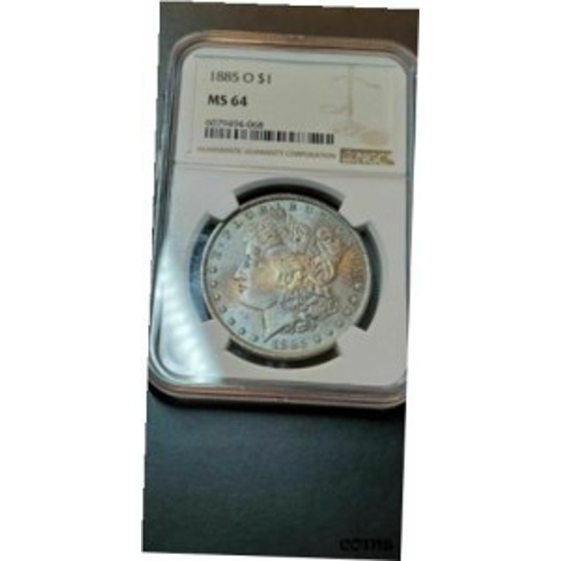 品質保証書付】 アンティークコイン NGC PCGS WOW! 1885-O TONED