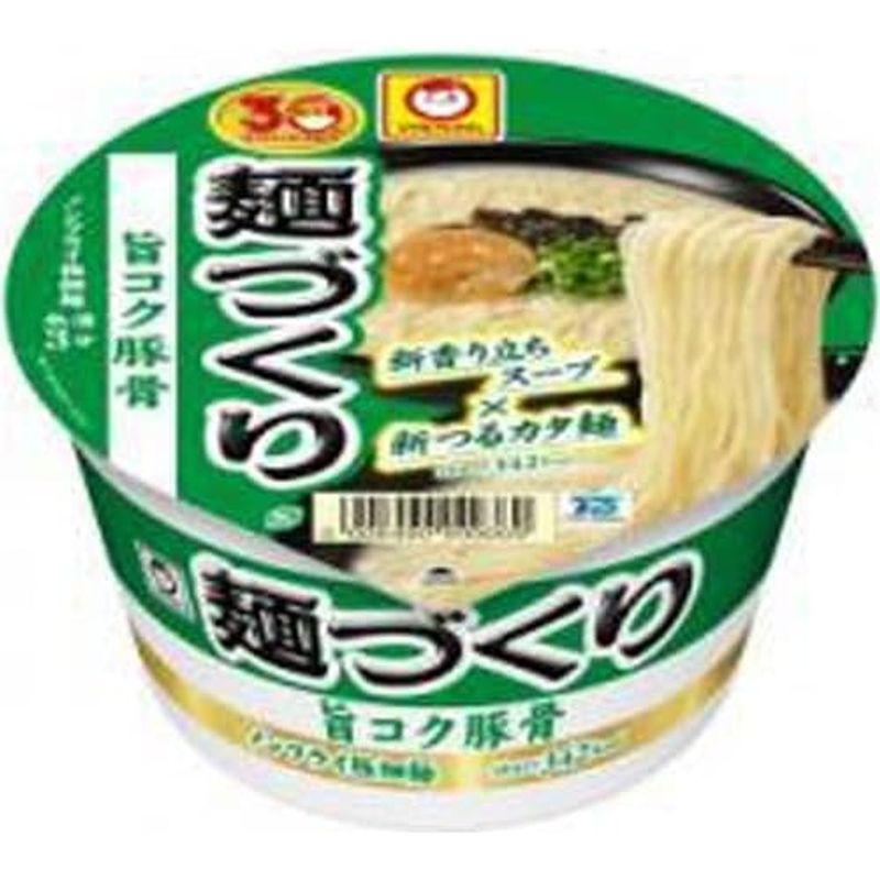 東洋水産 マルちゃん 麺づくり 旨コク豚骨 87g×12個入