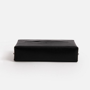 Teha' Amana真皮面紙盒 黑