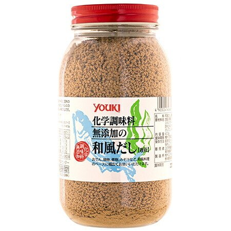 YOUKI（ユウキ食品）　　化学調味料無添加の和風だし  400g×12個