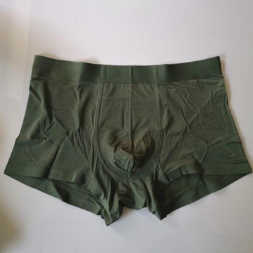 3zu足裝秀正品 新款舒適80支莫代爾無痕青年男士平角內褲 91653-1