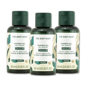 《THE BODY SHOP 美體小舖》辣木籽更新沐浴膠 60ML x 3