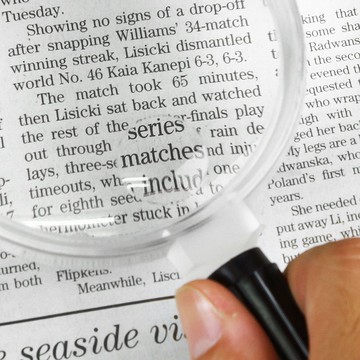 (3入組) 2x&4x / 80mm 光學級壓克力手持型放大鏡【EL-006】