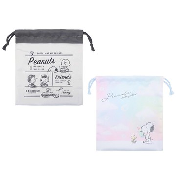 Kamio Snoopy 抽繩束口袋 收納袋 史努比