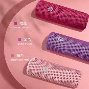 卡益冷感運動毛巾女擦汗跑步女速干便攜健身手腕冰絲瑜伽毛巾男女