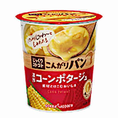 じっくりコトコトこんがりパン 濃厚コーンポタージュ ポッカサッポロ 6個入