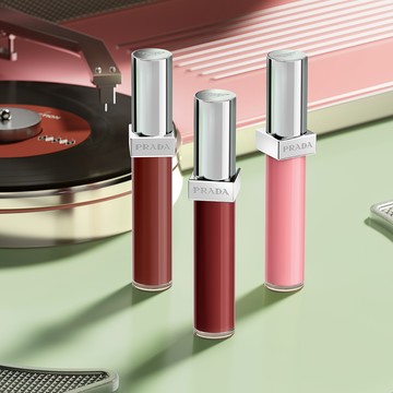 🔜快速出貨 全新十色【PRADA】率性持光凍唇釉 |收禮者自選色號 | 享 訂製禮袋| 生日禮物