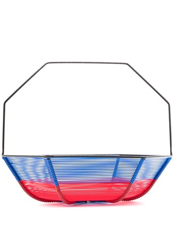Marni Market - geometric trinket basket - women - Iron/PVC - One Size - Blue