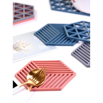 北歐隔熱墊家用餐桌墊防燙碗墊盤子墊耐熱菜墊子創意防水杯墊餐墊