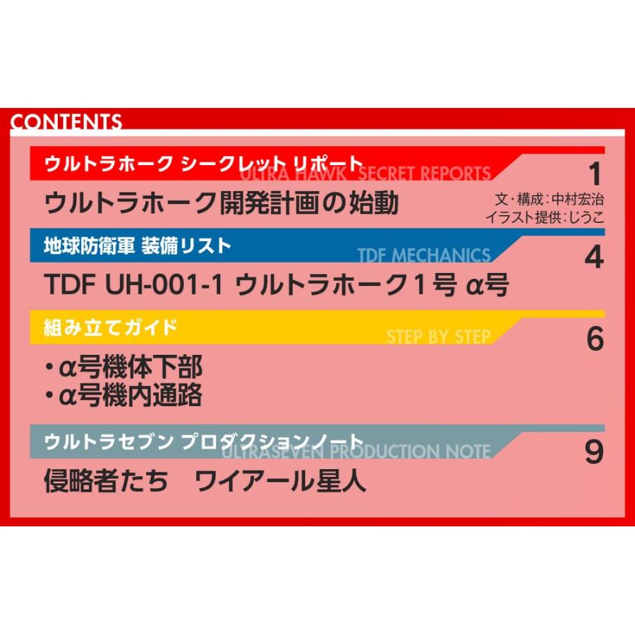 デアゴスティーニ　ウルトラホーク1号　第9号