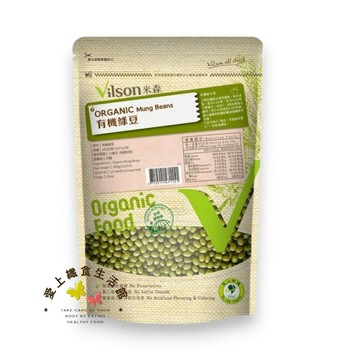 促銷  米森 有機綠豆450g