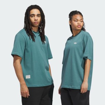 Adidas 愛迪達 Shmoo H Tee JX5448 男女 T恤 運動上衣 休閒短袖 綠 亞版