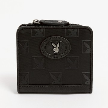 PLAYBOY - 短夾  Modishly系列 - 黑色