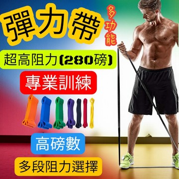 【健身必備】高磅數彈力帶 阻力帶 瑜伽拉力繩 全身訓練 居家健身 彈力帶 高磅數訓練帶 臀腿拉力繩 健身伸展 強效塑形