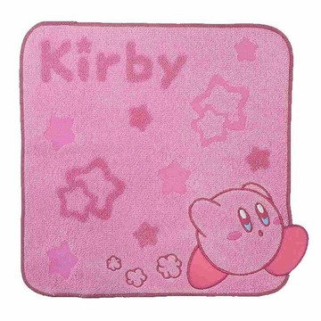 【全館95折】星之卡比 小方巾 毛巾 方巾 手帕 卡比之星 日本正版 該該貝比日本精品