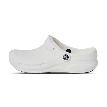 Crocs Bistro WhiCemented 男鞋 女鞋 白色 防滑 速乾 工作 卡駱馳 涼拖鞋 10075-100