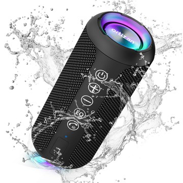 X10新品無線藍牙音箱戶外防水TWS重低音炮便攜式炫彩藍牙音響跨境【Snowbelle優選】