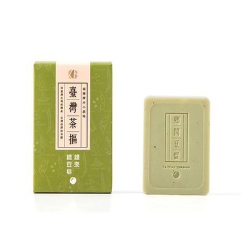 臺灣茶摳~綠豆皂(100g)  肥皂／香皂