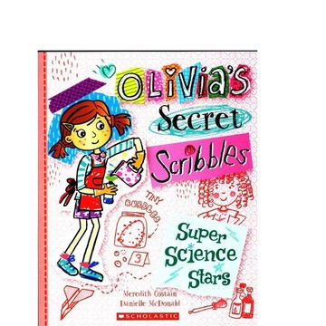 Olivia's Secret Scribbles 4: Science Stars /Scholastic出版社旗艦店