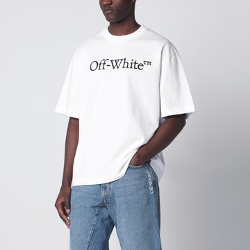White T-shirt with logo print
