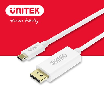 UNITEK Type-C 轉 DisplayPort 4K高清轉接線(180cm)