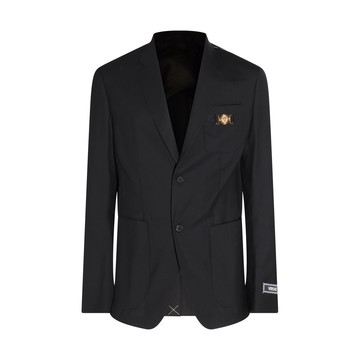 Versace - Black Wool Blazer