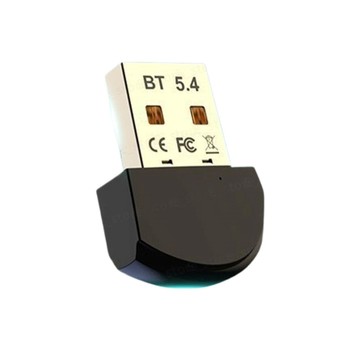 USB 藍牙傳輸器 藍芽接收器5.4 電腦藍芽接收器 藍牙接收器 免驅隨插即用 電腦外接藍芽 支援Win7/10/11 多設備同時連接