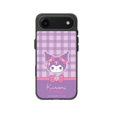 iPhone Air Clear (相機按鈕) 酷墨灰 - 三麗鷗-酷洛米20週年 - 俏皮魔法-英倫格紋