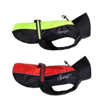 狗狗衣服寵物大型犬沖鋒衣雨衣藍色紅色披風衣服防風防雨沖鋒雨衣