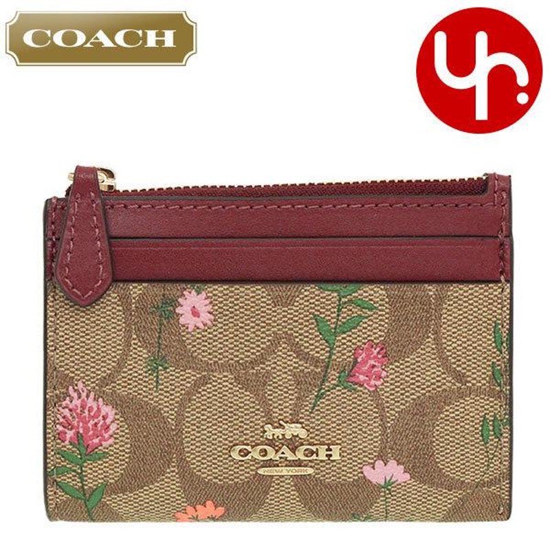 コーチ COACH 財布 コインケース FC8733 C8733 カーキマルチ