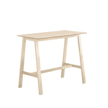 直人木業-ALICE洗白色休閒桌120公分