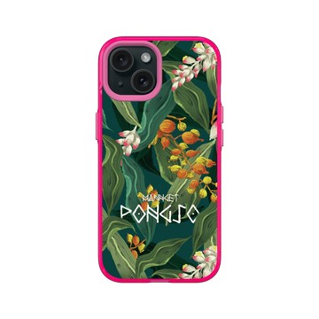 iPhone 15 Clear 粉漾桃 - 花生騷 WasangShow - 熱島月桃