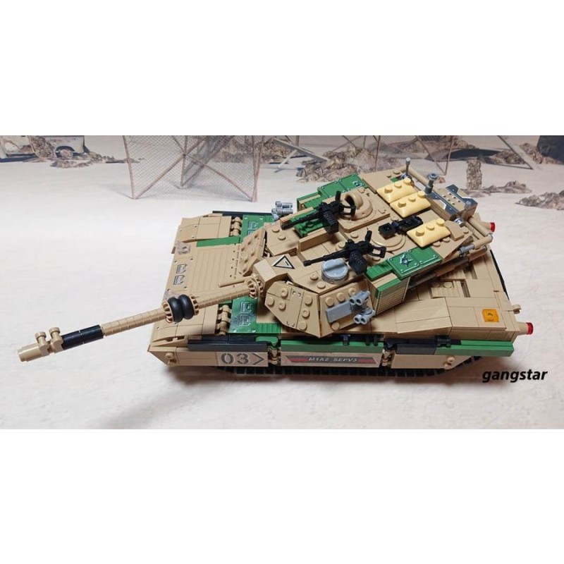 箱入り】 レゴ LEGO ブロック 互換 車 戦車 USA アメリカ M1A2 エイブラムス 主力戦車（MBT) ミリタリーブロック模型 国内より発送  | LINEブランドカタログ