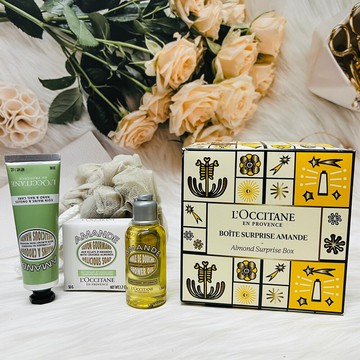 潼漾小舖loccitane 歐舒丹 杏仁香套裝組