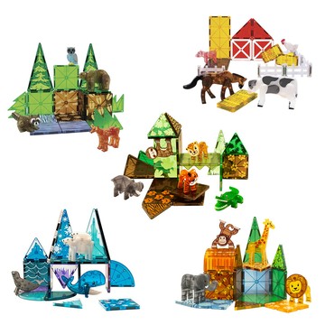 磁性積木 Magna-Tiles 磁力積木25片(多款可選)
