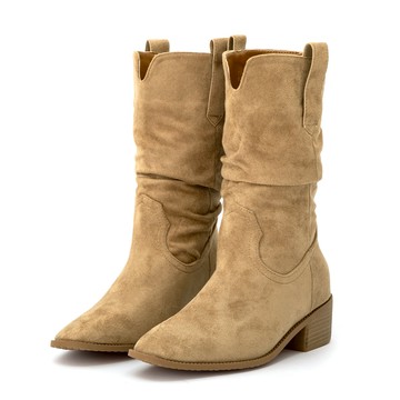 D+AF 美拉德V口內增高西部堆堆靴