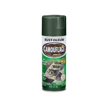 RUST-OLEUM 樂立恩 CAMOUFLAGE迷彩噴漆 叢林綠 340g