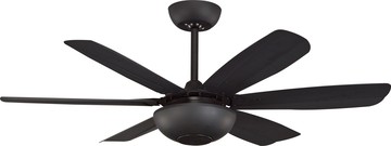 穩帝仕-地中海-42吋BLDC直流無刷吊扇/平光黑/18151