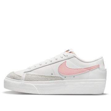 (WMNS) Nike Blazer Low Platform 'White Pink Glaze'