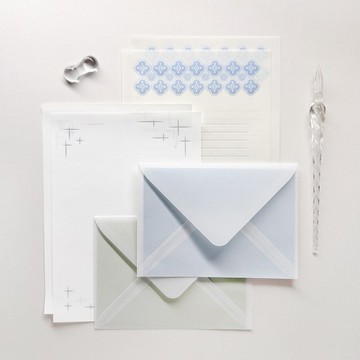 活版印刷 微光信紙組