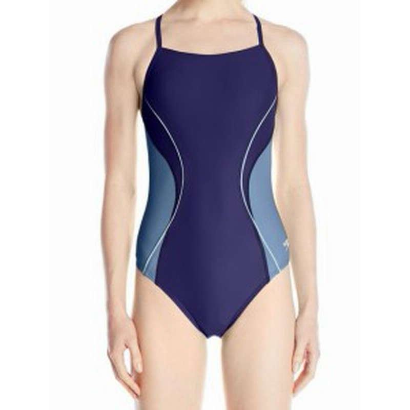 Speedo スピード スポーツ用品 スイミング Speedo New Blue Womens Size 28 One Piece Colorblocked Cutout Swimwear 323 通販 Lineポイント最大1 0 Get Lineショッピング