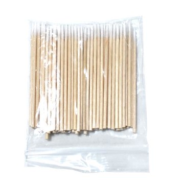 尖嘴小尖頭棉簽美睫一次性紋眉牙簽棉棒紋繡工具用品美容院專用