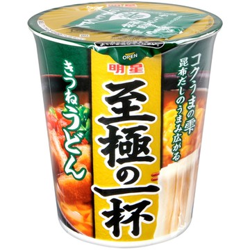 明星食品 至極的一杯 豆皮烏龍麵(66g)