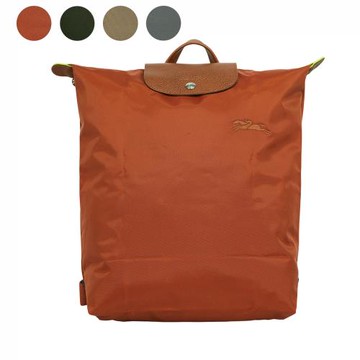 LONGCHAMP Le Pliage M 再生帆布中型折疊後背包(任選) 10284 919